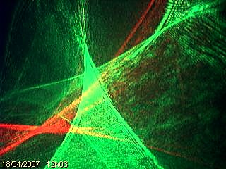 Portail laser webcam